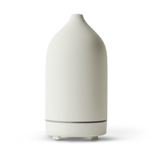 Ceramic Aroma Diffuser – Ultrasonic Essential Oil Diffuser & Cool Mist Humidifier for Home, Bedroom & Office