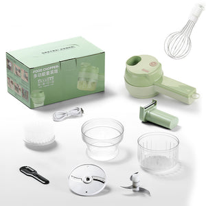 Electric Garlic Chopper – Rechargeable Mini Food Grinder for Garlic, Onion & Vegetables