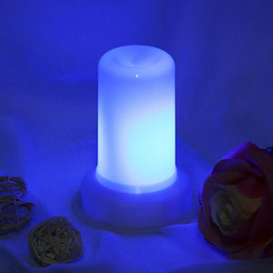 LED Flame Light – Realistic Flickering Flame Effect Lamp for Cozy Home, Bedroom & Party Decor
