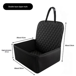 Waterproof Pet Car Seat Cover – Thickened Dog Car Seat Cushion & Protector for Safe, Clean Travel