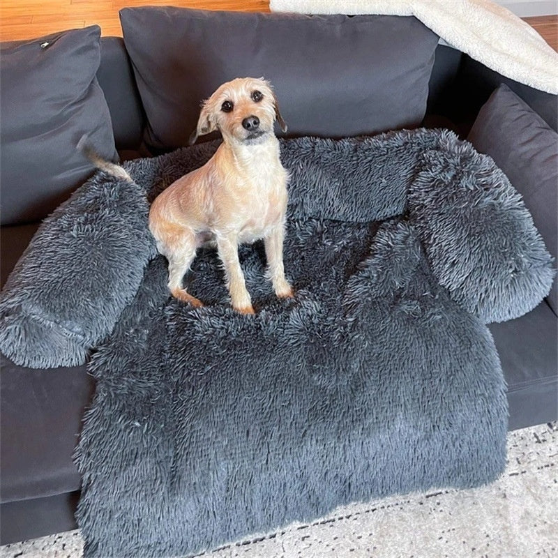 Soft Washable Dog Bed – Ultra-Comfortable Plush Pet Bed for Small, Medium & Large Dogs
