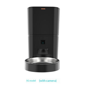 Smart Pet Feeder with Camera – WiFi Automatic Cat & Dog Feeder with App Control, Live Video & Portion Scheduling