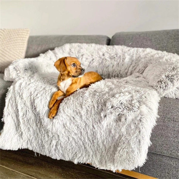 Soft Washable Dog Bed – Ultra-Comfortable Plush Pet Bed for Small, Medium & Large Dogs