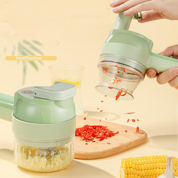 Electric Garlic Chopper – Rechargeable Mini Food Grinder for Garlic, Onion & Vegetables