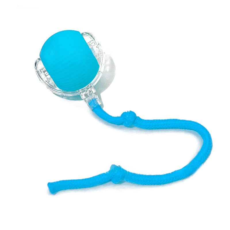 Smart Interactive Cat Ball – Automatic Rolling Rechargeable Toy with Teaser Tail & Motion Sensor for Cats & Kittens